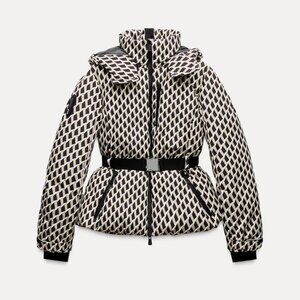 NWT ZARA RECCO TECHNOLOGY WATER RESISTANT AND WIND PROTECTION DOWN JACKET